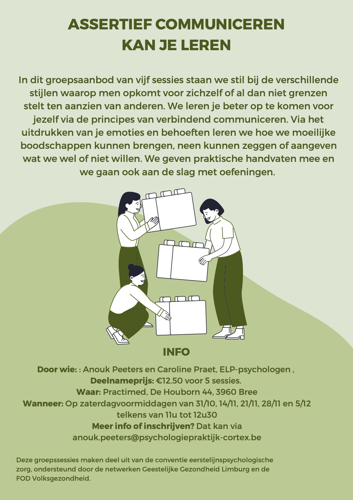 Assertief communiceren kan je leren.