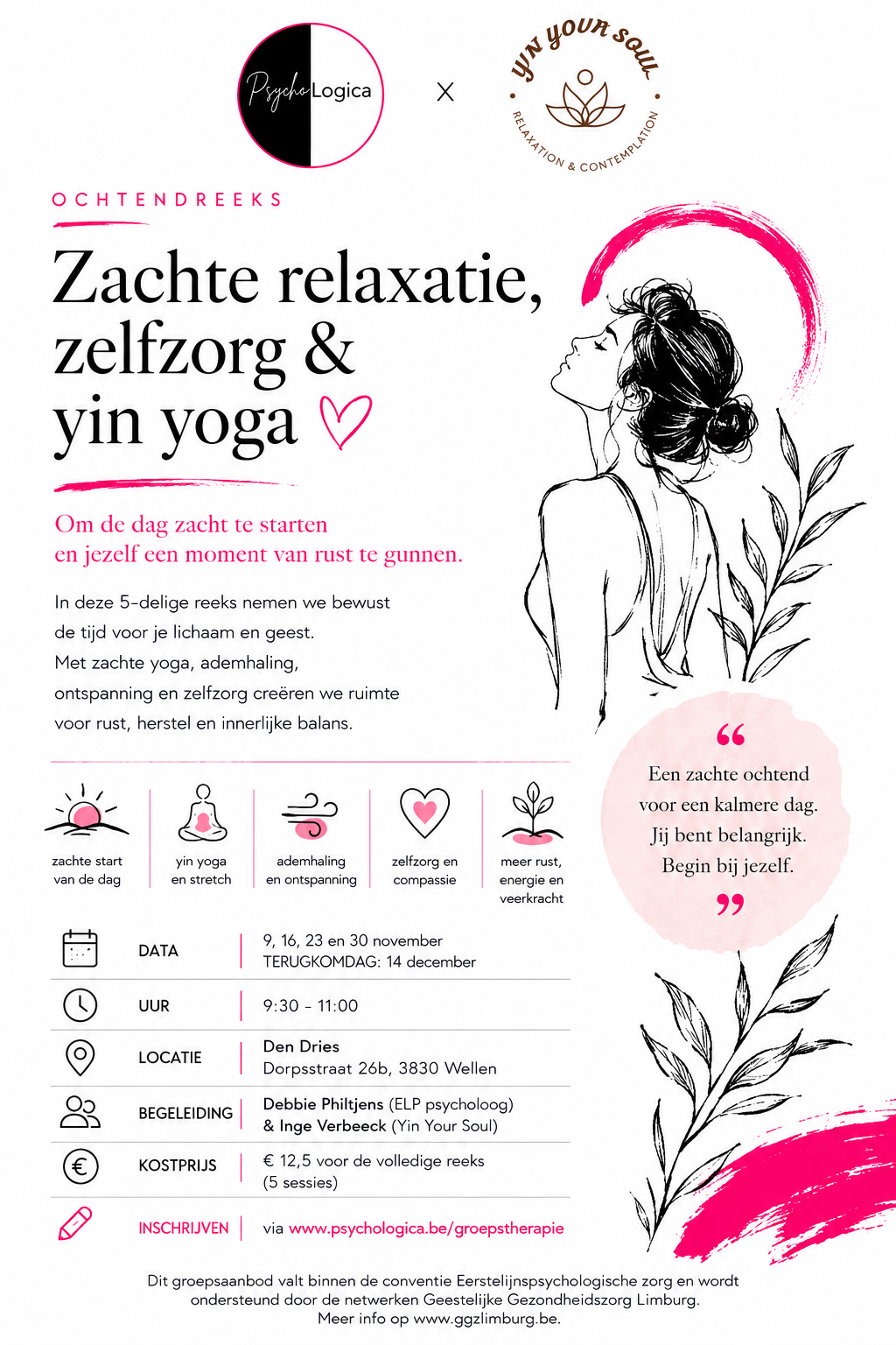 Zachte relaxatie, zelfzorg en een vleugje yin