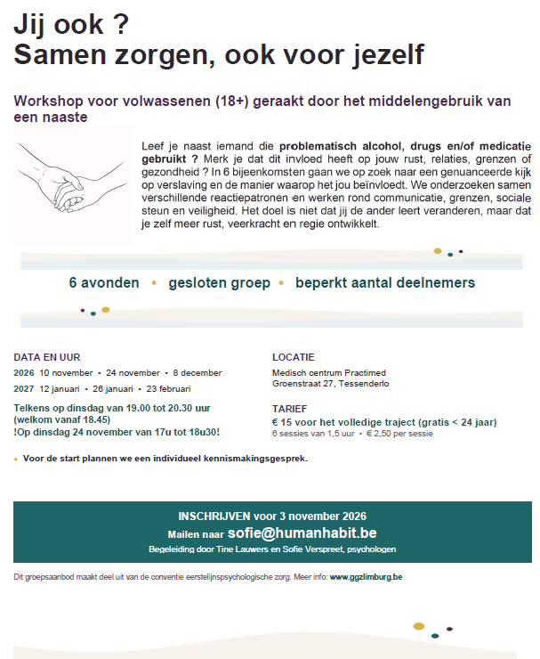 Jij ook? Samen zorgen, ook voor jezelf