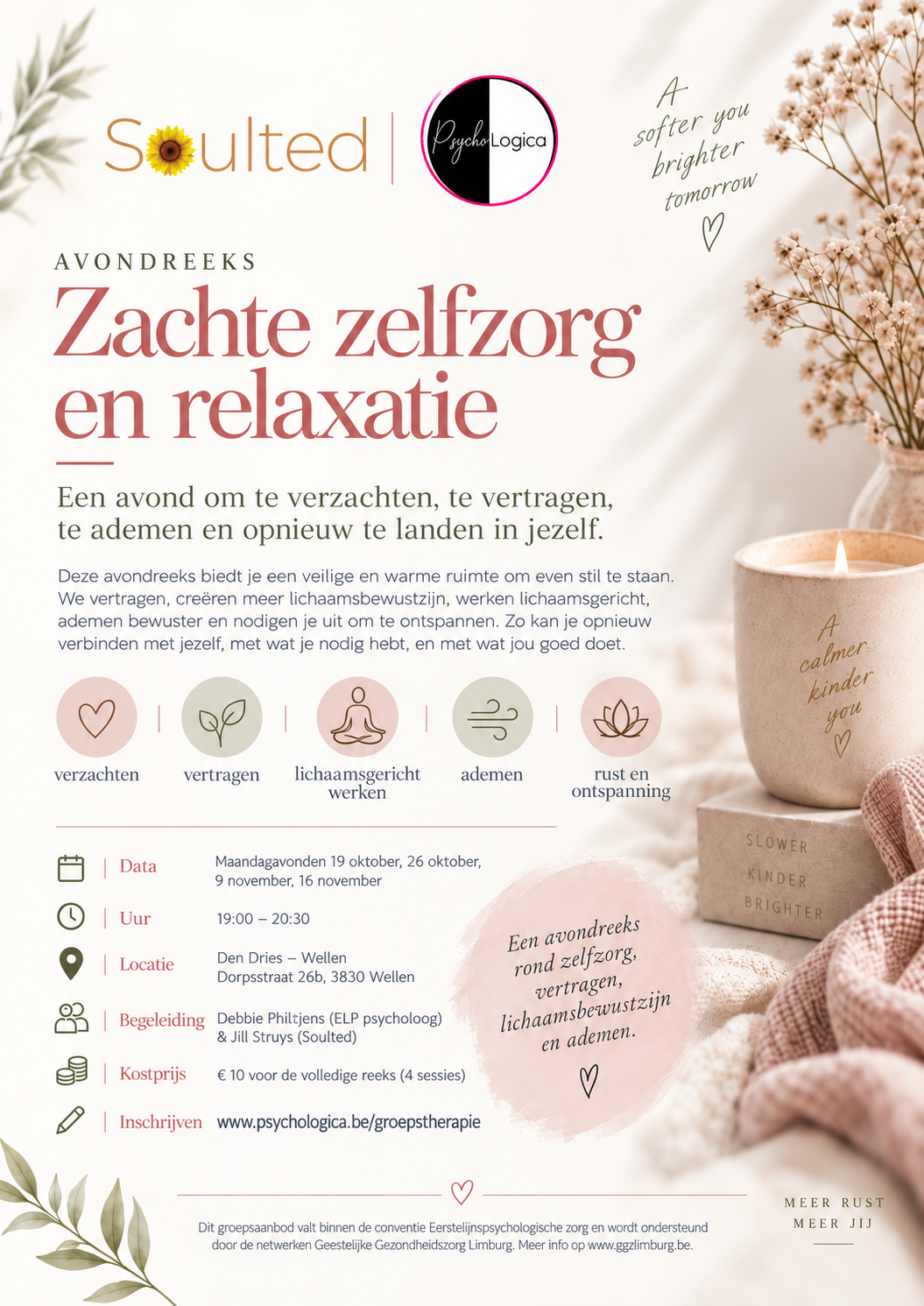 Zachte zelfzorg en relaxatie