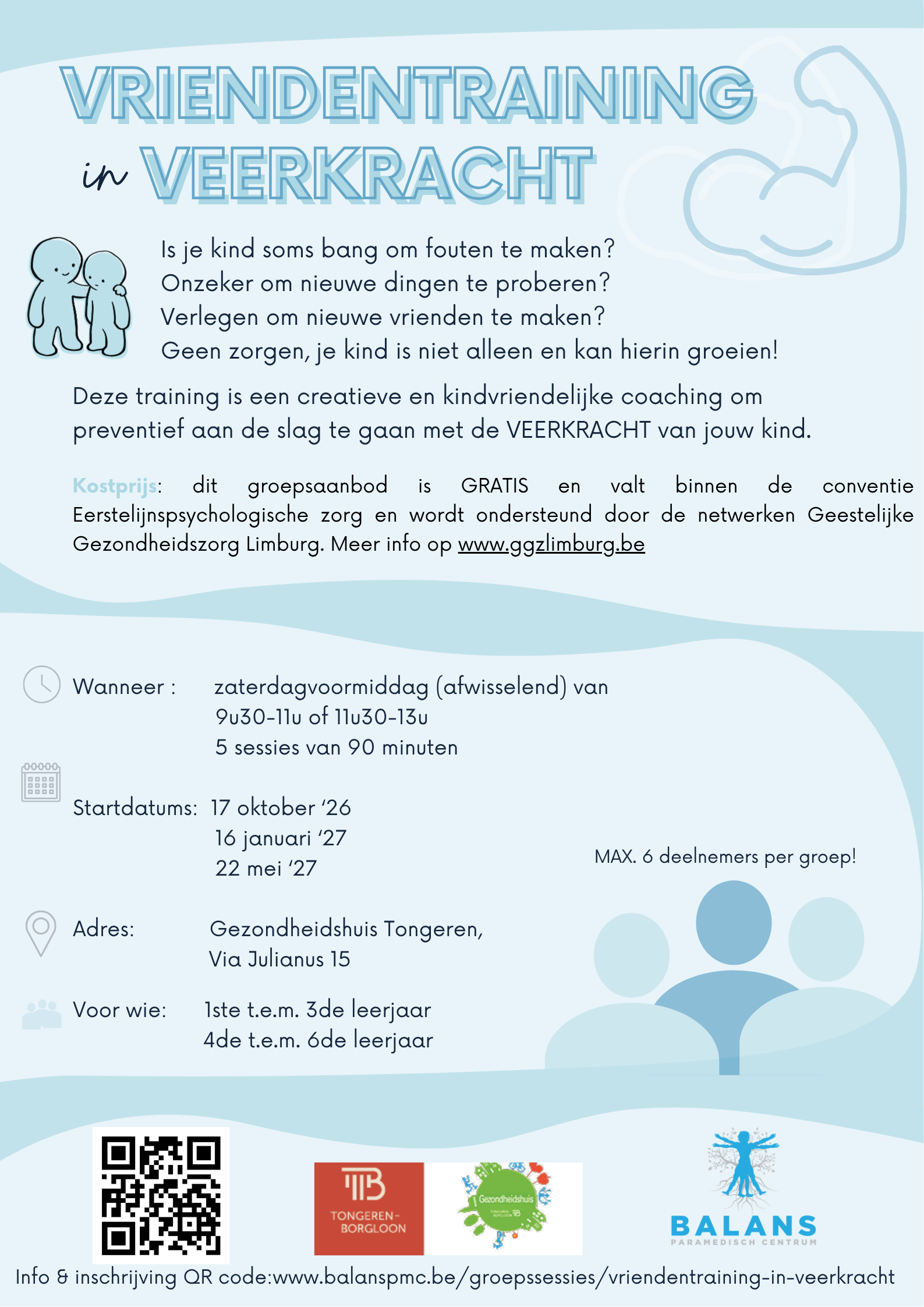 Vriendentraining in veerkracht