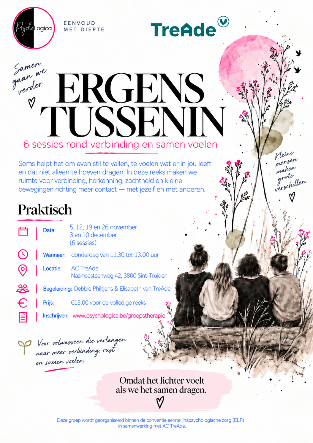 Ergens tussenin - Samen verbinden en voelen
