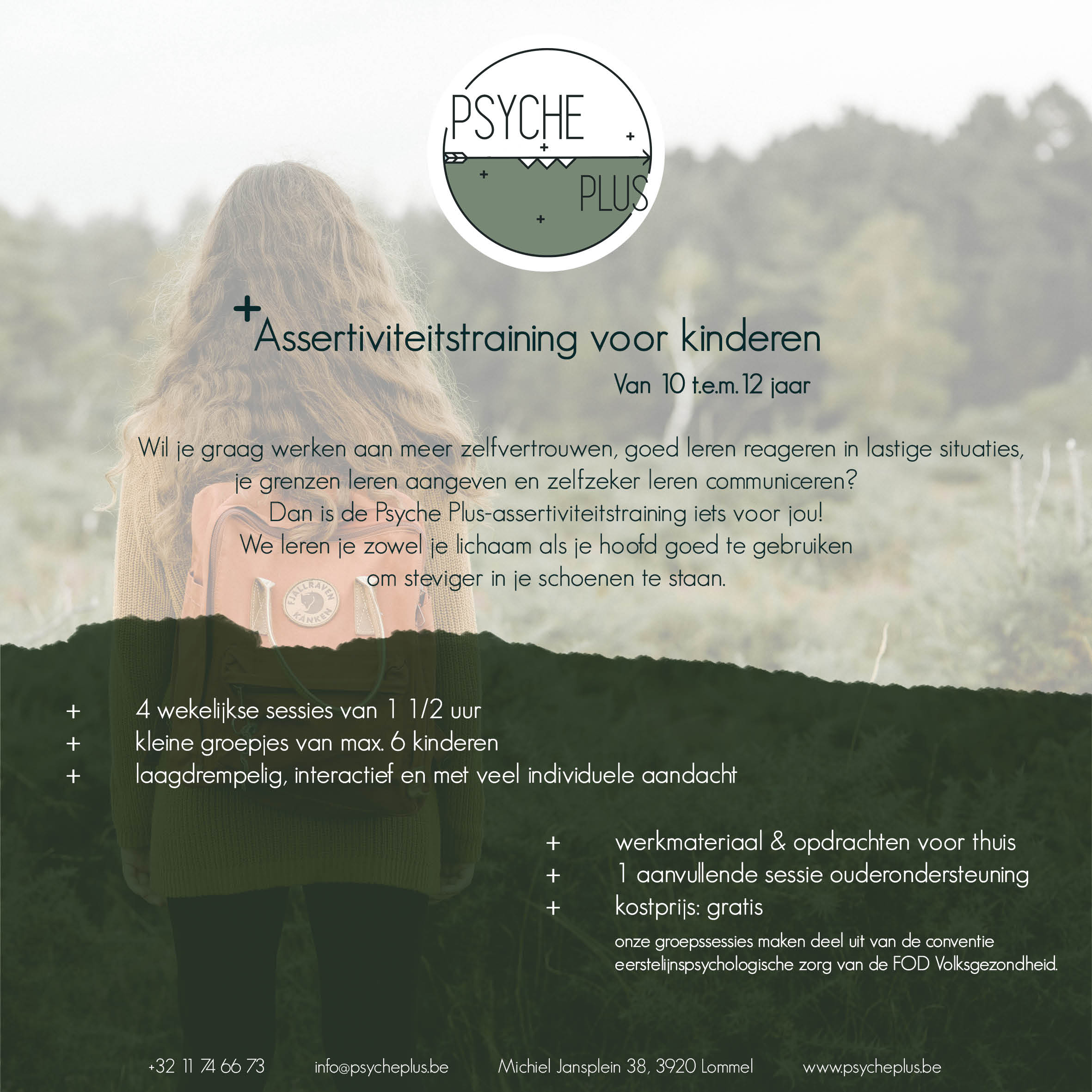Assertiviteitstraining voor kinderen van het 4de t.e.m. 6de leerjaar