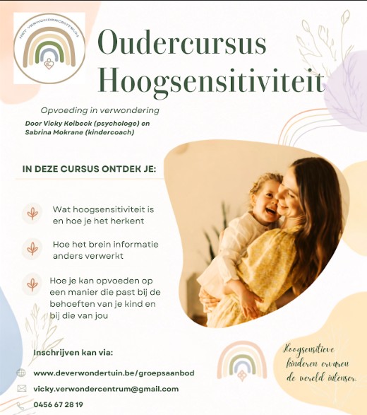 Oudercursus “Opvoeden in verwondering”