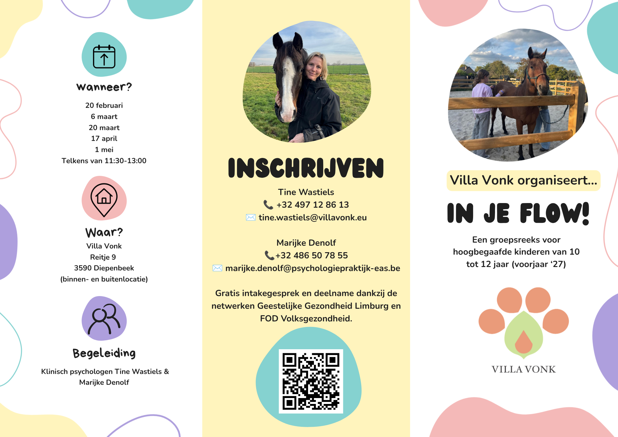 In je flow! – Een groepsreeks voor kinderen met (vermoeden van) hoofbegaafdheid  (10-12 jaar)