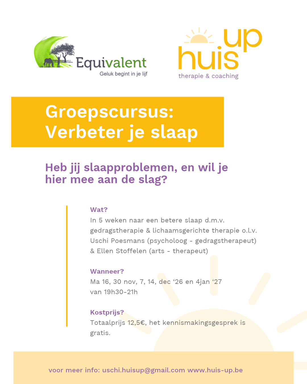 Verbeter je slaap