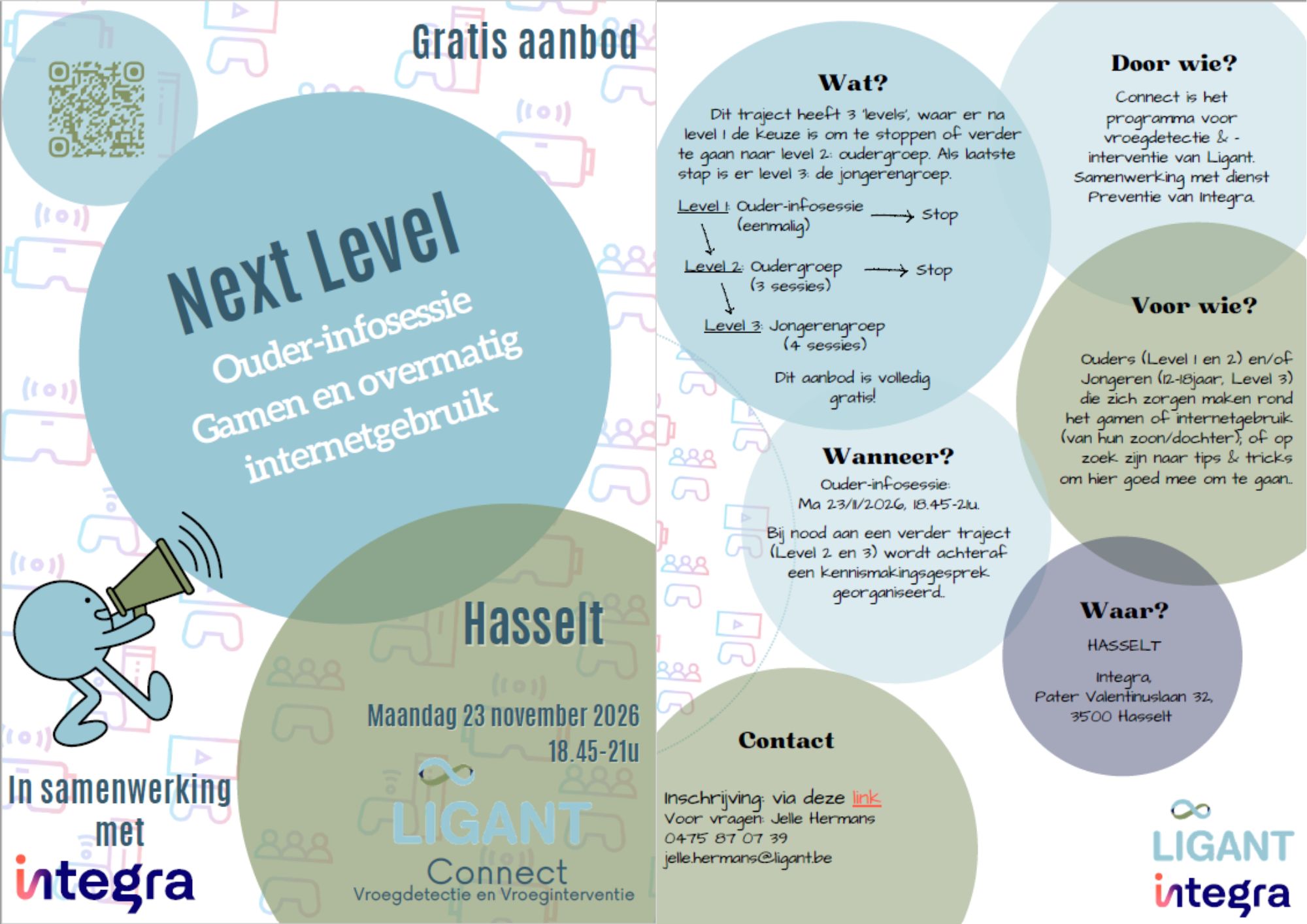Next Level ouder-infosessie Hasselt