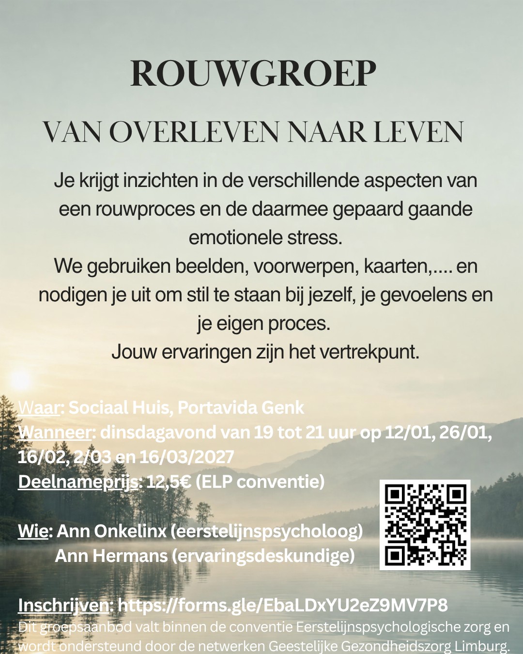 Rouwgroep. Van overleven naar leven